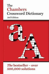 The Chambers Crossword Dictionary 3rd edition (Hardback) Chambers by Chambers - used book at Perkology Books