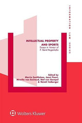 Intellectual Property and Sports: Essays in Honour of P. Bernt Hugenholtz (Infor by Martin Senftleben,Joost Poort,Mireille van Eechoud,Stef van Gompel,Natalie Helberger - used book at Perkology Books
