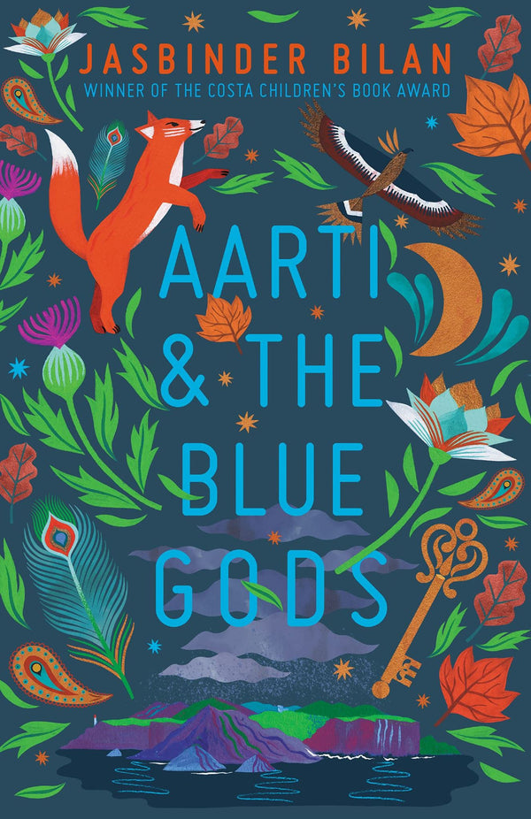 Aarti & the Blue Gods: from the winner of the Costa Children's Book Award [Paper by Jasbinder Bilan - used book at Perkology Books