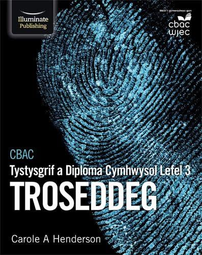 CBAC Tystysgrif a Diploma Cymhwysol Lefel 3 Troseddeg by Carole A Henderson - used book at Perkology Books