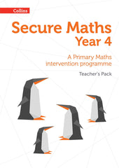 Secure Year 4 Maths Teacher's Pack by Paul Hodge - used book at Perkology Books