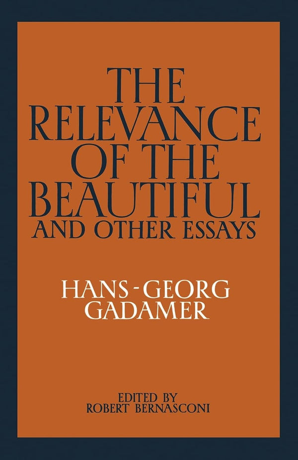 The Relevance of the Beautiful and Other Essays by Hans-Georg Gadamer - used book at Perkology Books