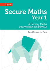 Secure Year 1 Maths Pupil Resource Pack by Emma Low - used book at Perkology Books