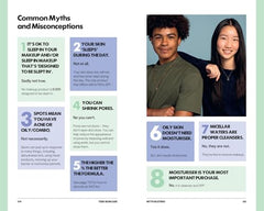 Teen Skincare: The new 2025 Sunday Times bestselling guide to clear teen skin by Caroline Hirons - used book at Perkology Books