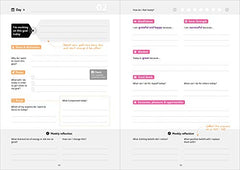 Success Journal / Serious Blue: A Productivity Goal Planner [Hardcover] by Matthias Hechler - used book at Perkology Books