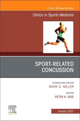 Sport-Related Concussion (SRC), An Issue of Clinics in Sports Medicine (Volume 4 by Peter Kriz - used book at Perkology Books