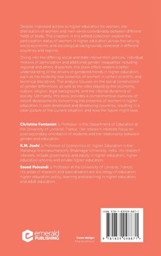 International Perspectives on Gender and Higher Education: Student Access and Su by Christine Fontanini - used book at Perkology Books