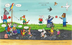 Welcome: A beautiful book about friendship, from the illustrator of The Gruffalo by Alison Green - used book at Perkology Books