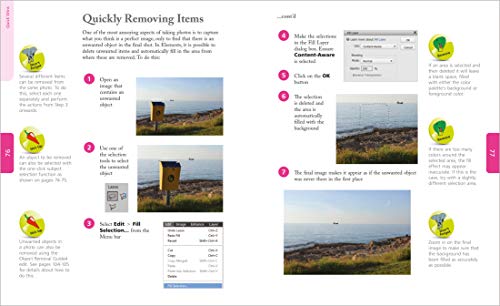 Photoshop Elements Tips, Tricks & Shortcuts in easy steps - 2020 edition by Nick Vandome - used book at Perkology Books