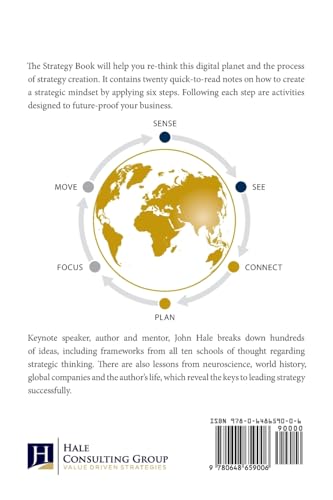 The Strategy Book: Create a Strategic Mindset and Future-Proof Your Business [Pa by John Hale - used book at Perkology Books