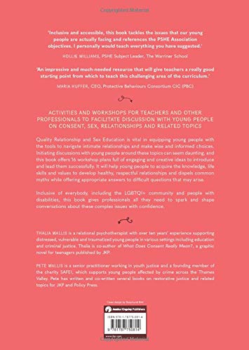 Talking Consent: 16 Workshops on Relationship and Sex Education for Schools and  by Pete Wallis - used book at Perkology Books