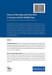 Places of Worship and Holy Sites in Europe and the Middle East: Status and Prote by Elizabeta Kitanović - used book at Perkology Books