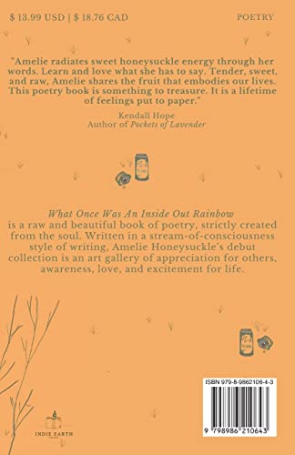 What Once Was An Inside Out Rainbow by Amelie Honeysuckle - used book at Perkology Books