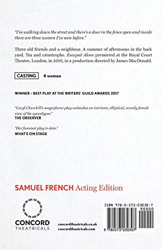 Escaped Alone [Paperback] Churchill, Caryl by Caryl Churchill - used book at Perkology Books