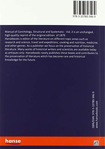 Manual of Conchology, Structural and Systematic: Vol. 2 Tryon, George Washington by George Washington Tryon - used book at Perkology Books