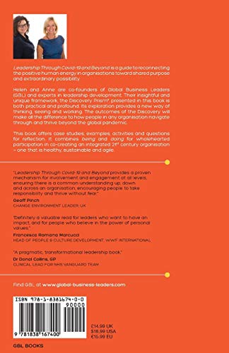 Leadership Through Covid-19 and Beyond: How to create an integrated 21st century by Anne Stenbom - used book at Perkology Books
