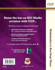 KS3 Maths Textbook 3: for Years 7, 8 and 9 (CGP KS3 Textbooks) by CGP Books - used book at Perkology Books