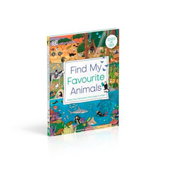 Find My Favourite Animals: Search and Find! Follow the Characters by DK - used book at Perkology Books