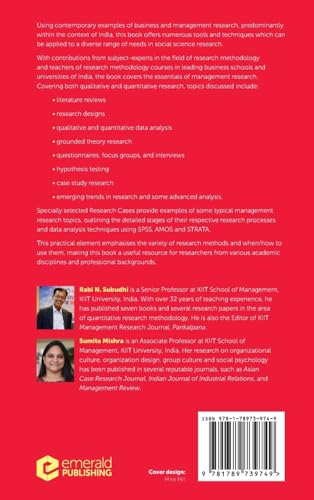 Methodological Issues in Management Research: Advances, Challenges and the Way A by Rabi N. Subudhi - used book at Perkology Books