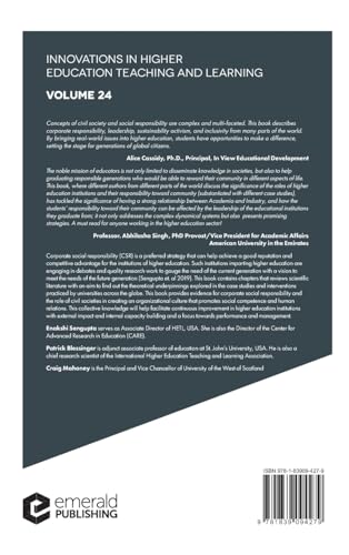 Leadership Strategies for Promoting Social Responsibility in Higher Education: 2 by Enakshi Sengupta - used book at Perkology Books
