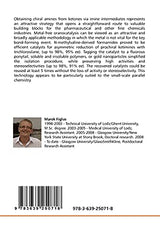 RECOVERABLE CATALYSTS FOR ASYMMETRIC REDUCTION OF IMINES by Marek Figlus - used book at Perkology Books