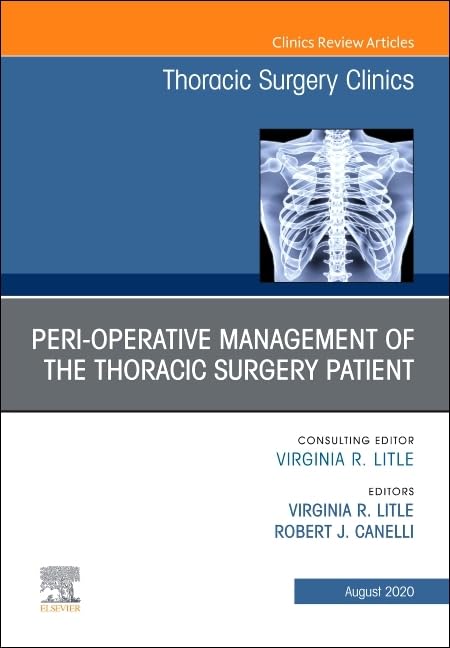 Peri-operative Management of the Thoracic Patient by Virginia R Litle - used book at Perkology Books