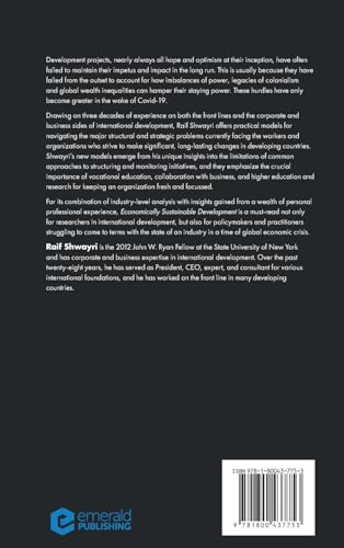 Economically Sustainable Development: Practical Models for Long-Term NGO Viabili by Raif Shwayri - used book at Perkology Books
