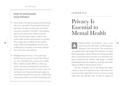 On Privacy: Twenty Lessons to Live By by Lawrence Cappello - used book at Perkology Books