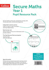 Secure Year 1 Maths Pupil Resource Pack by Emma Low - used book at Perkology Books