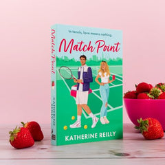 Match Point: a forced proximity, enemies-to-lovers tennis romance by Katherine Reilly - used book at Perkology Books