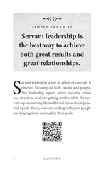 Simple Truths of Leadership Playbook by Ken Blanchard - used book at Perkology Books