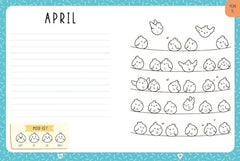 Colour My Mood: A cute activity book for tracking my feelings by Olive Yong (creator of Bichi Mao) - used book at Perkology Books