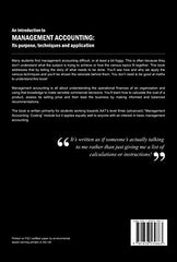An introduction to management accounting: its purpose, techniques and applicatio by Richard Carter - used book at Perkology Books