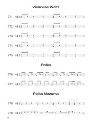 1001 Drum Grooves – The Complete Resource for Every Drummer | Rock, Jazz, Funk by Steve Mansfield - used book at Perkology Books