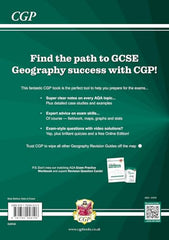 GCSE Geography AQA Revision Guide includes Online Edition, Videos & Quizzes by CGP Books - used book at Perkology Books