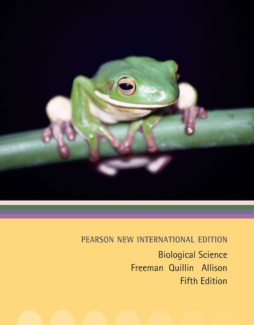 Biological Science: Pearson New International Edition Freeman, Scott; Quillin, K by Scott Freeman - used book at Perkology Books