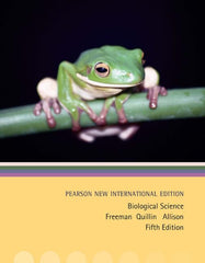 Biological Science: Pearson New International Edition Freeman, Scott; Quillin, K by Scott Freeman - used book at Perkology Books