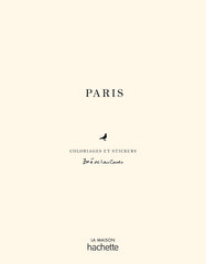 Carnet de coloriages et de stickers / Paris