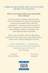 The Unaccountability Machine: Why Big Systems Make Terrible Decisions by Dan Davies - used book at Perkology Books
