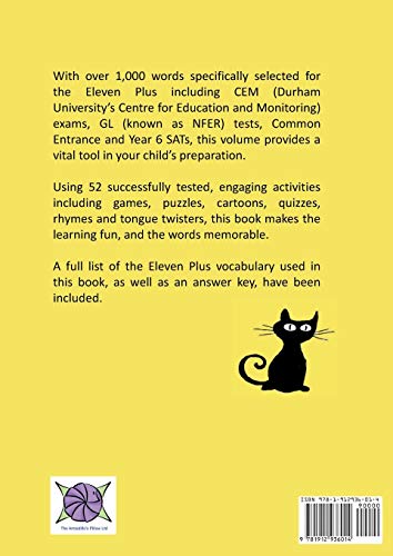 The Big 11+ Vocabulary Play Book (The Big 11+ Series) by The Armadillo's Pillow Ltd. - used book at Perkology Books