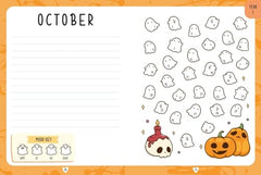 Colour My Mood: A cute activity book for tracking my feelings by Olive Yong (creator of Bichi Mao) - used book at Perkology Books