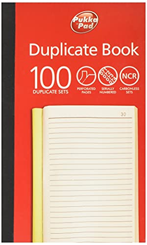 Pukka Pads 6901-FRMPlain Ruled Duplicate Book x 2