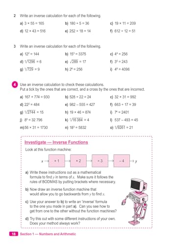 KS3 Maths Textbook 3: for Years 7, 8 and 9 (CGP KS3 Textbooks) by CGP Books - used book at Perkology Books