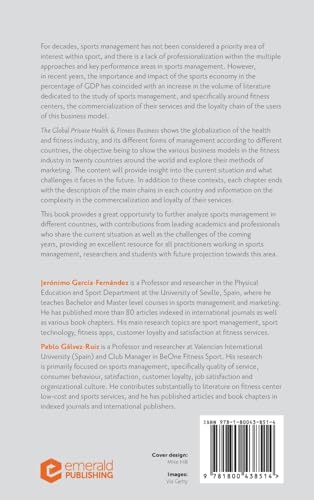 The Global Private Health & Fitness Business: A Marketing Perspective [Hardcover by Jerónimo García-Fernández - used book at Perkology Books