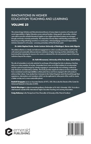 University-Community Partnerships for Promoting Social Responsibility in Higher  by Enakshi Sengupta - used book at Perkology Books