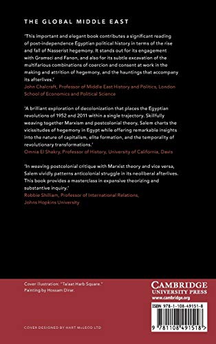Anticolonial Afterlives in Egypt: The Politics of Hegemony: 14 (The Global Middl by Sara Salem - used book at Perkology Books
