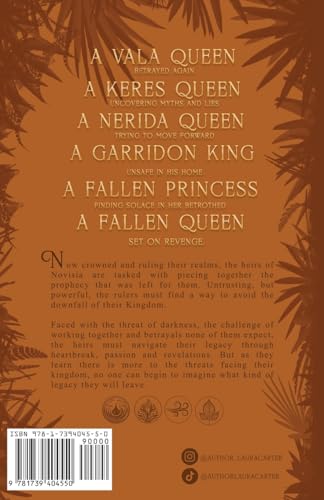 Legacy of the Heirs (The Lost Kingdom Saga) by Laura Carter - used book at Perkology Books