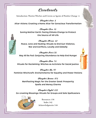 Magic for Change: Spells and rituals for social transformation by Cerridwen Greenleaf - used book at Perkology Books