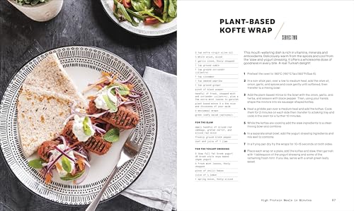 High-Protein Meals in Minutes: From Sunday Times Bestselling author by Scott Harrison - used book at Perkology Books