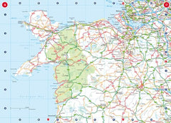 2026 Collins Handy Road Atlas Britain and Ireland: Clear and detailed map by Collins Maps - used book at Perkology Books